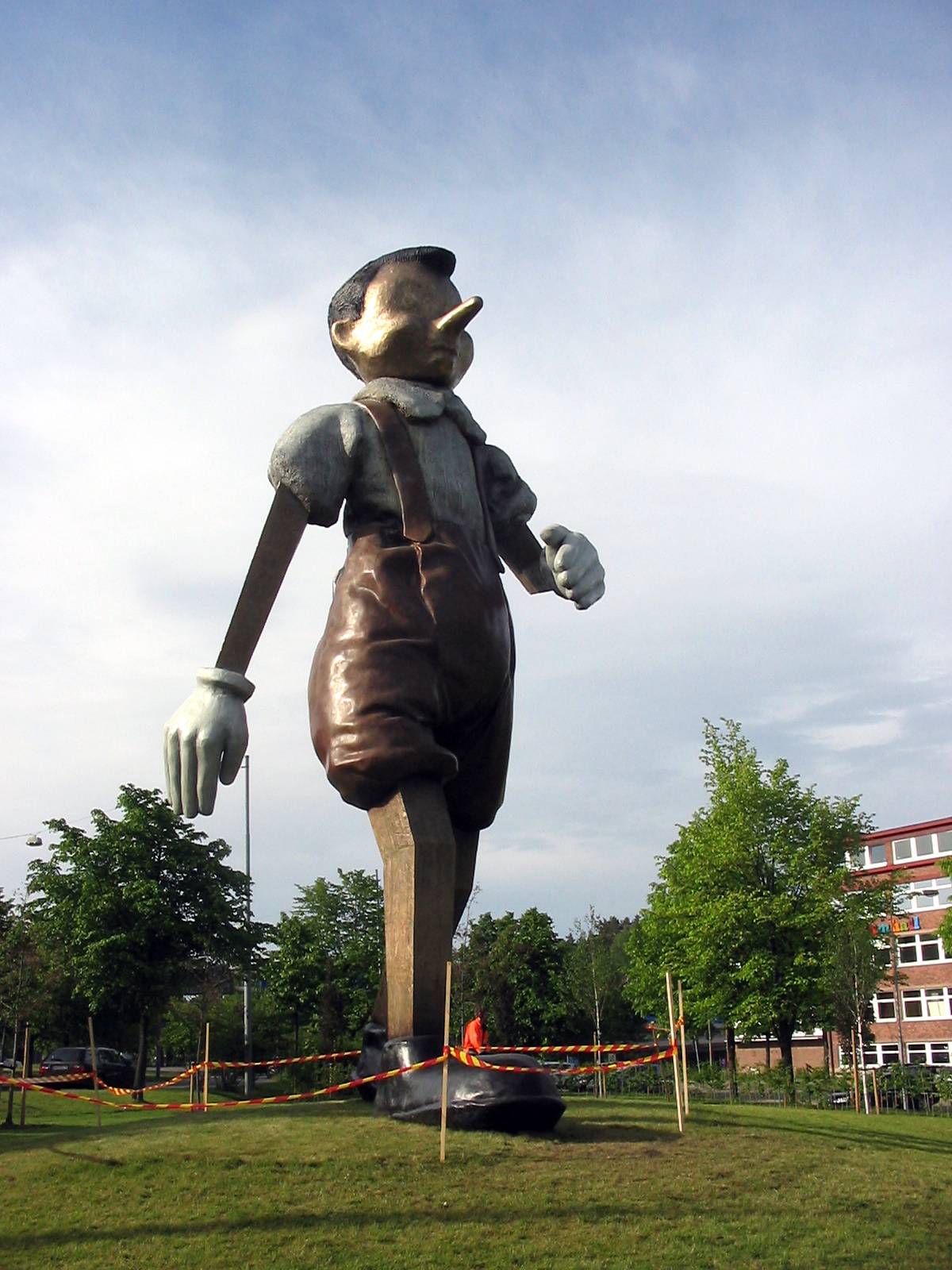 Pinocchio av Jim Dine, Borås 2008,Foto: Stuart Chalmers, Paisley