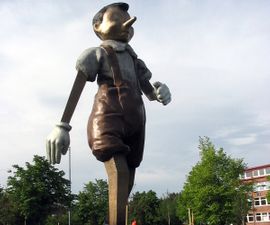 Pinocchio av Jim Dine, Borås 2008,Foto: Stuart Chalmers, Paisley