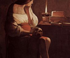  Magdalena med den brinnande flamman, c.1640, Olja på duk, 128×94 cm 